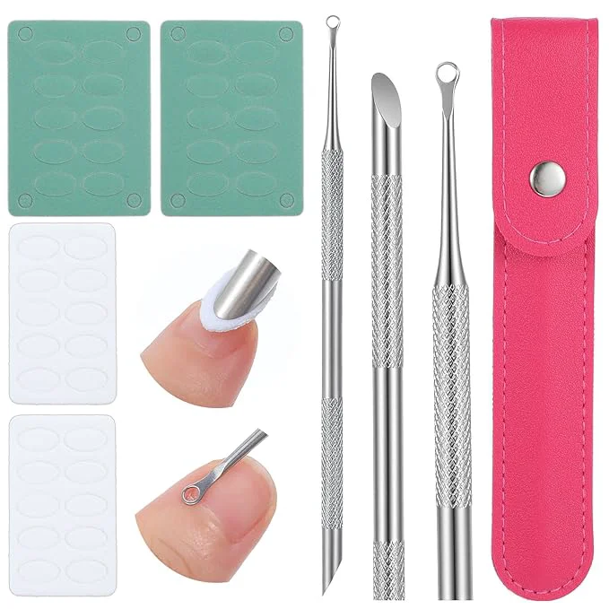 Fast Loop Cuticle Pusher Pre-treatment Cuticle Pusher Stainless Steel Nail Care Efficient
