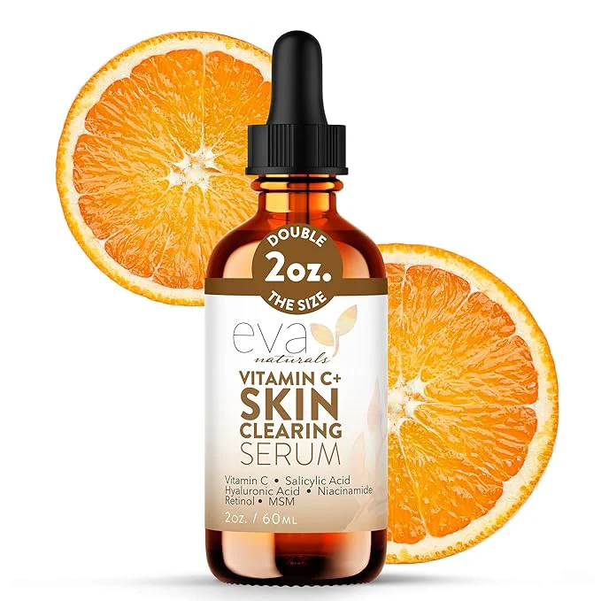 Prestigious Vitamin C Serum for Face with Retinol Salicylic Acid – Skin Clearing Acne Organic