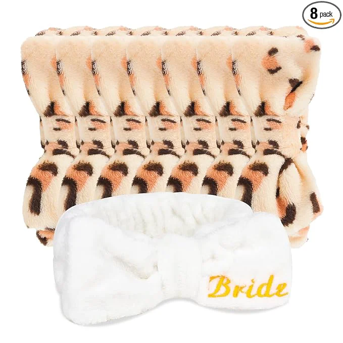 Fashionable CIEHER Spa Headbands for Bachelorette Party Favors Bachelorette Gifts for Genuine