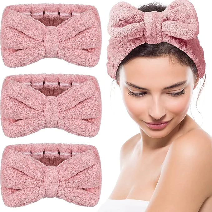 Eco-Friendly Hicarer 3 Pieces Towel Headbands Crafted