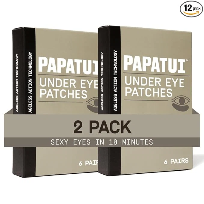 Secure Papatui by Dwayne Johnson Fast-Acting Under Eye Patches Solid