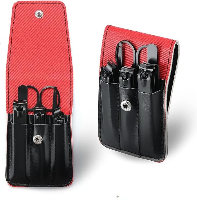 Verified Cool Manicure Set for Men Nail Clipper Grooming Kit for Teen Boy Small Gift Sophisticated