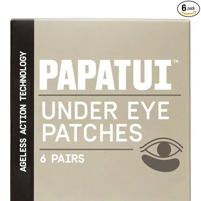 Unique PAPATUI by Dwayne Johnson Fast-Acting Under Eye Patches Reusable