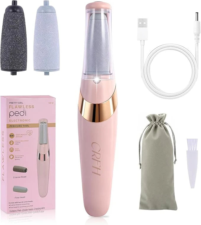 Natural Pedicure Tool Foot Callus Remover Electric Pedicure Set Foot Care Removes Crafted