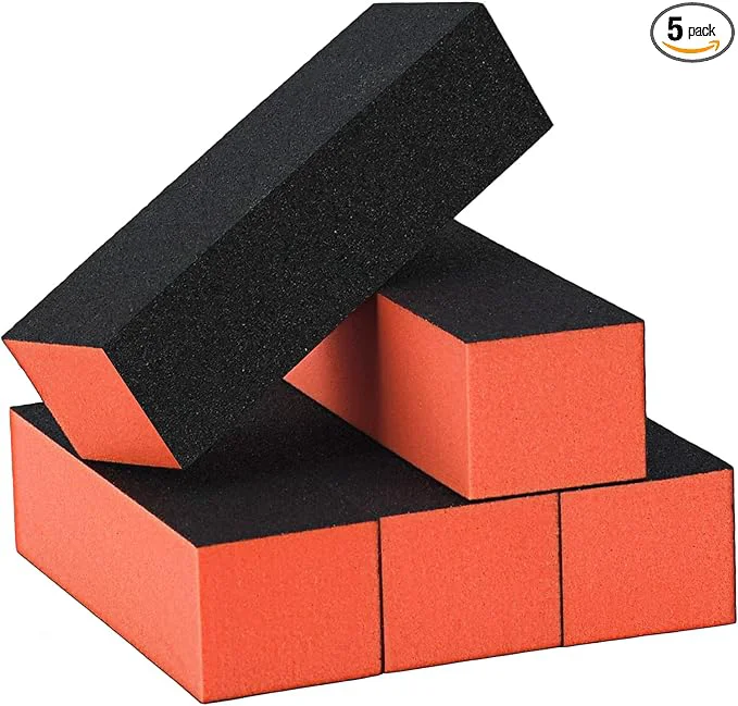 Premium Maryton Nail Buffer Block Medium Fine Grit 100 180 Finishing Buffers World-Class