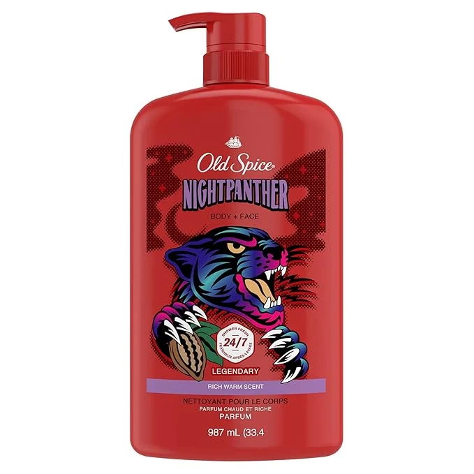 Environmentally Friendly Old Spice Cleansing Body Wash for Men 3X Defense 24 7 Shower Fresh Long-Lasting