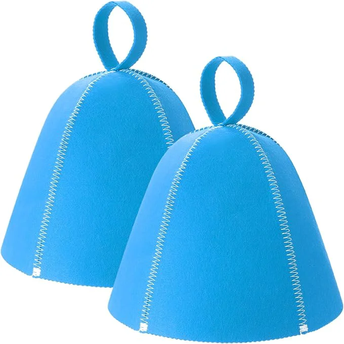 Next-Generation JaGely Sauna Hat for Men Women Sauna Hat Vaporarium Cap Russian Banya Cap for Selected