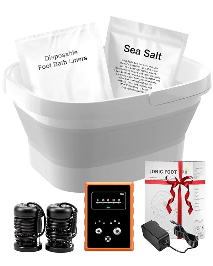 Flexible Ionic Foot Bath Detox Machine Foot Detox Foot Bath Soak Tub Luxury