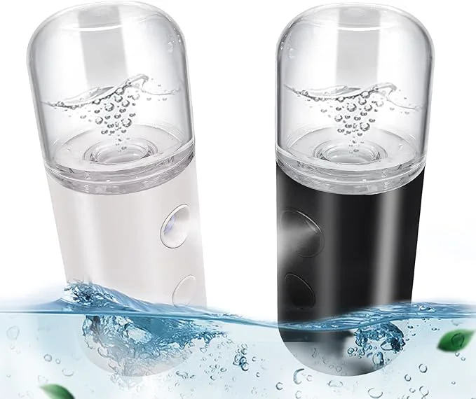 Traditional 2Pack Kingsmile Facial Mister Portable Face Mister Cool Nano Mist Sprayer Minimalist
