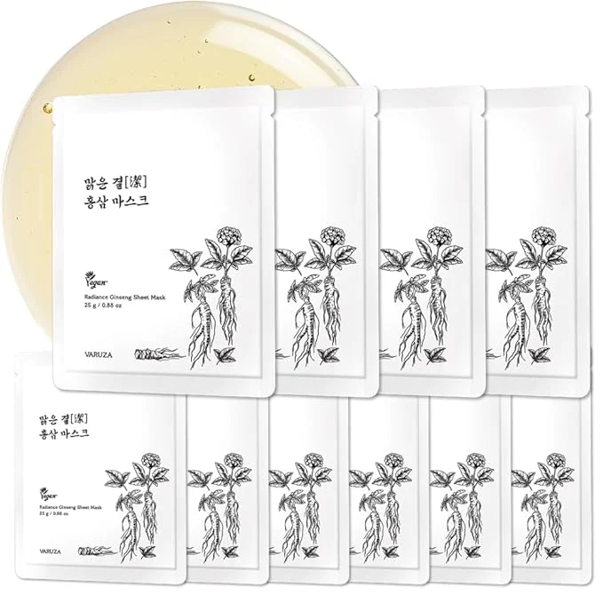 Professional Radiance Ginseng Sheet Masks Solid