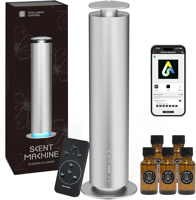 Superior Waterless Essential Oil Diffuser Long Lasting Aromatherapy Scent Diffuser First-Class