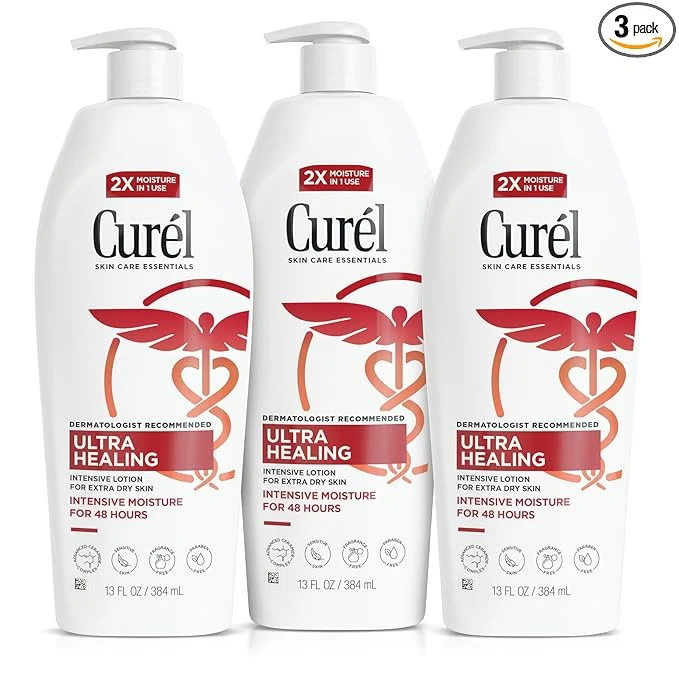 Elite Curel Ultra Healing Intensive Fragrance- Lotion Eco-Friendly