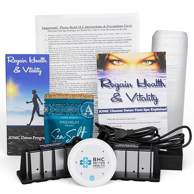 Convenient Better Health Company Ionic Foot Bath Detox Machine Optimized