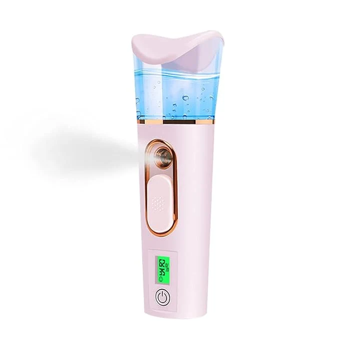 Official Handy Nano Facial Mister with Skin Analyzer Moisture Tester Portable Nano Mist High-Quality