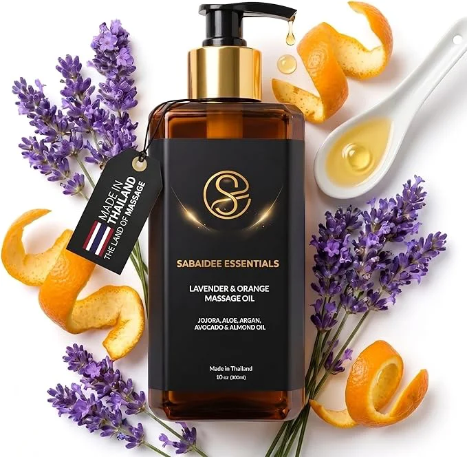 Green Aromatherapy Massage Oil Convenient