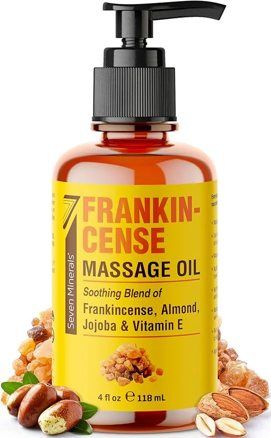 Classic Seven Minerals Frankincense Massage Oil Trendy