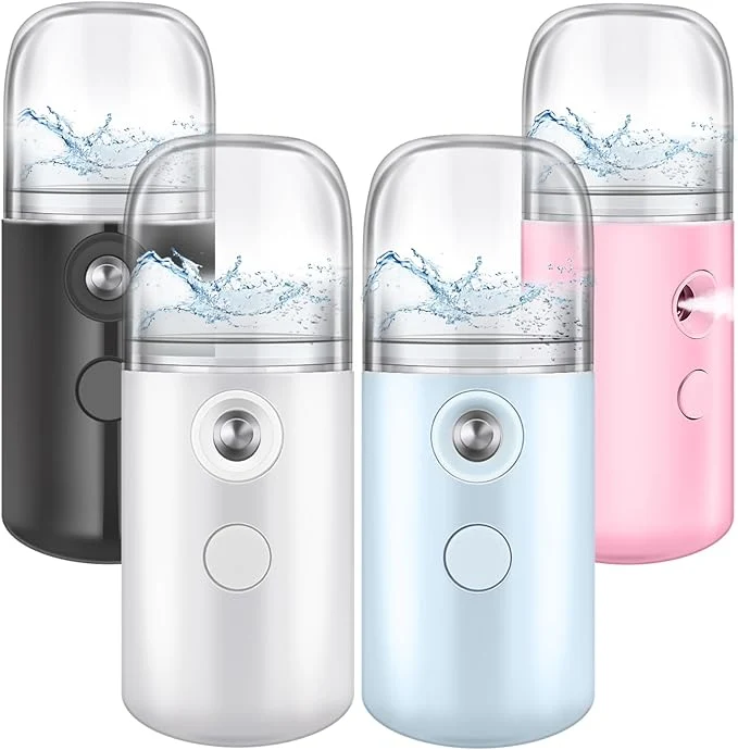 Practical Mudder 4 Pcs Nano Facial Mister Handy Nano Mist Sprayer 30ml Visual Water Tank Official