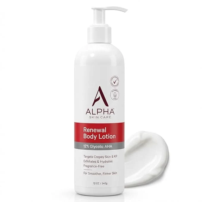 Quality Alpha Skin Care Revitalizing Body Lotion 12 Glycolic AHA Simple Effective Efficient