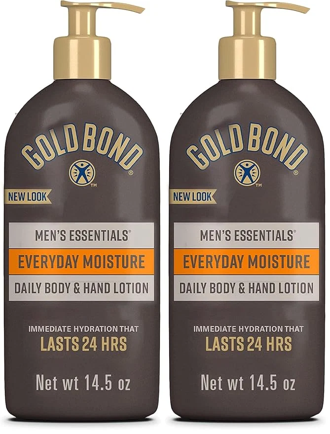 Flexible Gold Bond Men’s Essentials Everyday Moisture Daily Body Hand Lotion Healthy