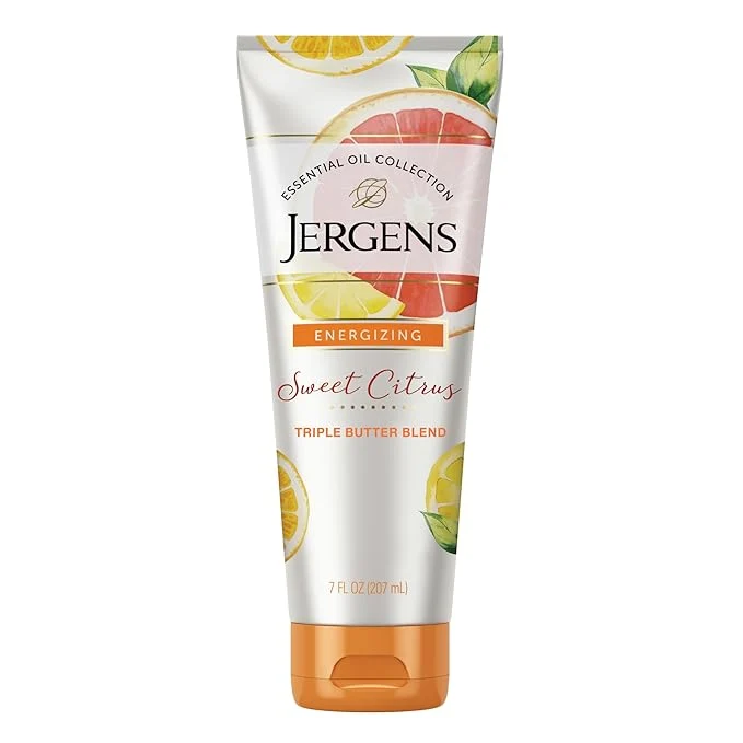 Smart Jergens Sweet Citrus Body Butter Hand and Body Lotion Moisturizer Clean