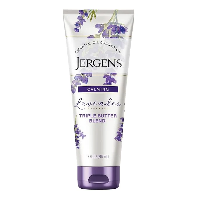 Dependable Jergens Lavender Body Butter Hand and Body Lotion Moisturizer Effective