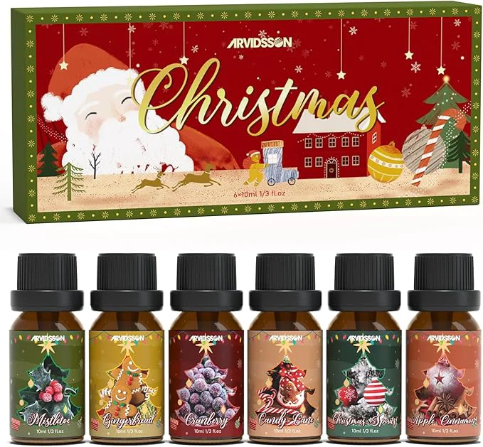 Trusted ARVIDSSON Christmas Fragrance Oil Set Winter Essential Oils Premium Material