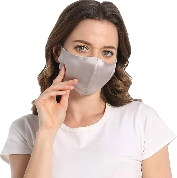 Smooth ROSEWARD Mulberry Silk Face Mask High-End