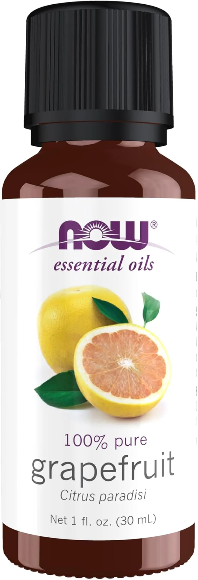 Eco-Friendly NOW Essential Oils Grapefruit Oil Sweet Citrus Aromatherapy Scent Cold Consistent