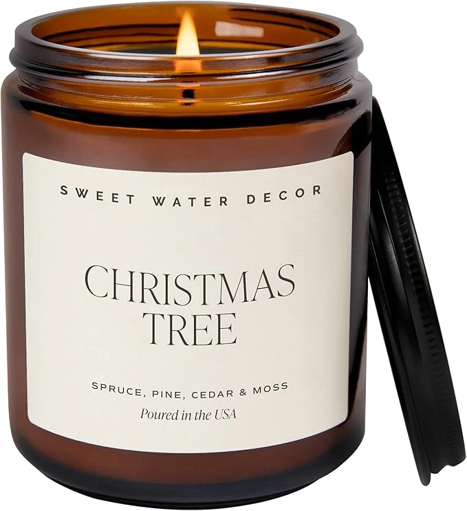Original Design Sweet Water Decor Christmas Tree Candle Outstanding