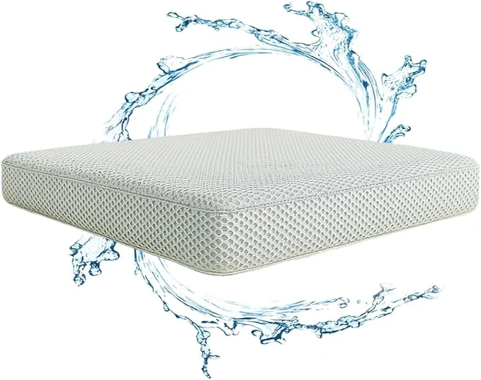 Quality Shower Seat Cushion Thickened Shower Chair Cushion 4D Air Fiber Material Exceptional