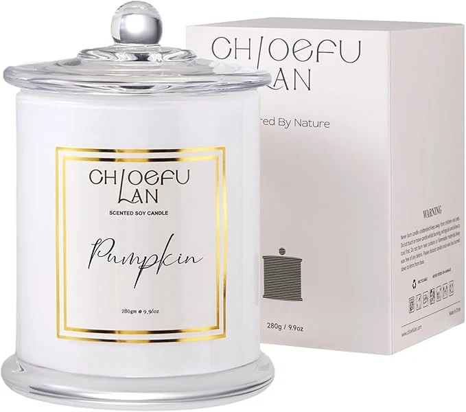 Flexible Chloefu LAN Pumpkin Candle Fall Candles Excellent
