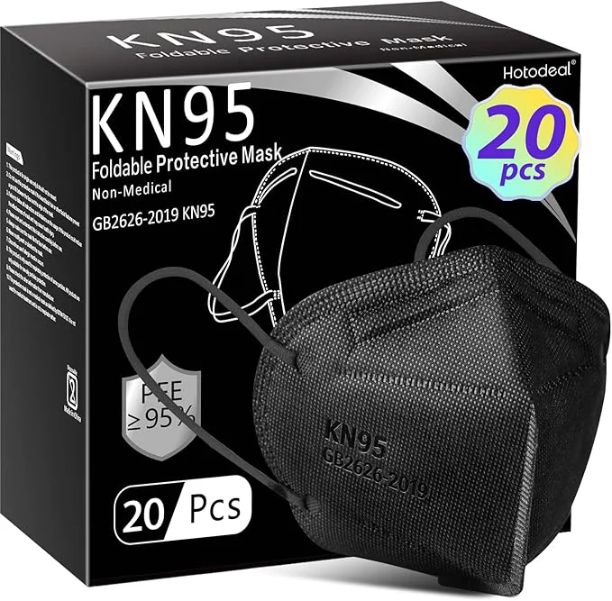 Organic Hoto KN95 Face Masks 20 Pcs 5 Layers Cup Dust Mask Healthy