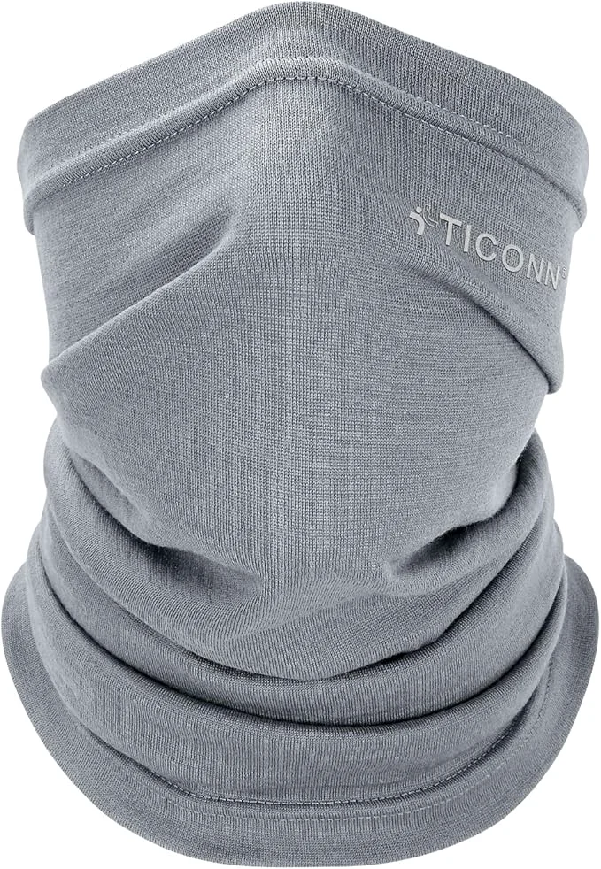 Enhanced TICONN Neck Gaiter Face Cover Scarf Neck Warmer Breathable Sun Wind-proof Prestigious