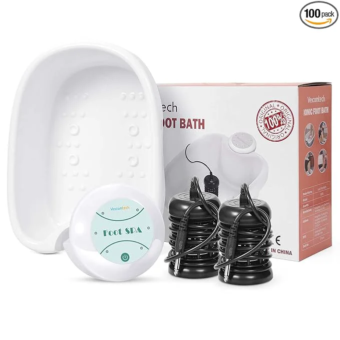 Traditional Veicomtech Ionic Foot Bath Detox Machine Portable Foot Detox Machine Exclusive