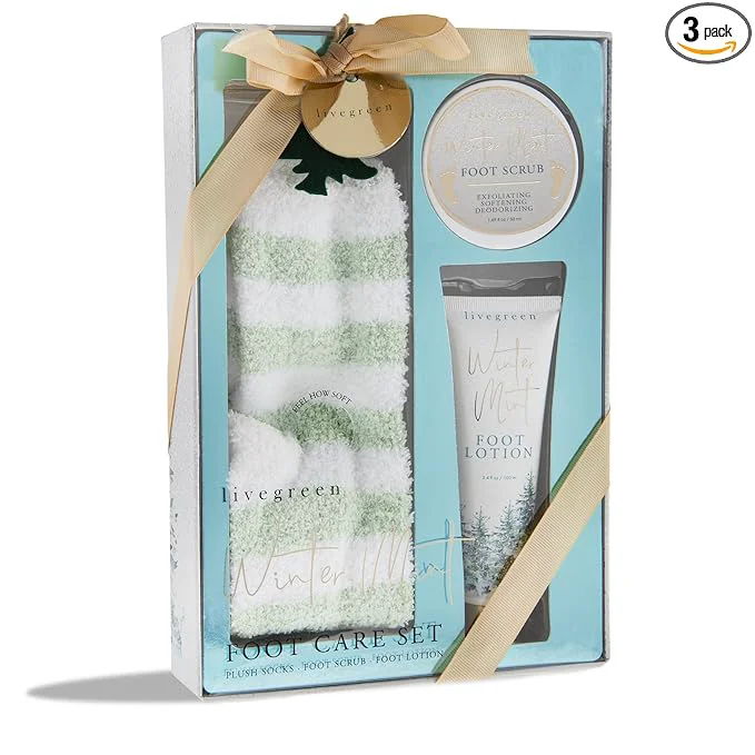 Traditional Live Green Bath and Body Present Set- Foot Spa Set Fast