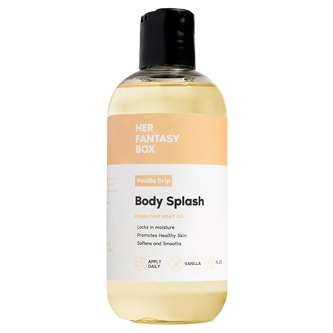 Verified Her Fantasy Box Body Splash Vanilla Drip Fragrance Oil – Warm Vanilla Sugar Specialty