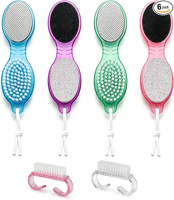 Enhanced 4PCS Foot Scrub Brush 4 in 1 Foot Scrubber Brush Exceptional