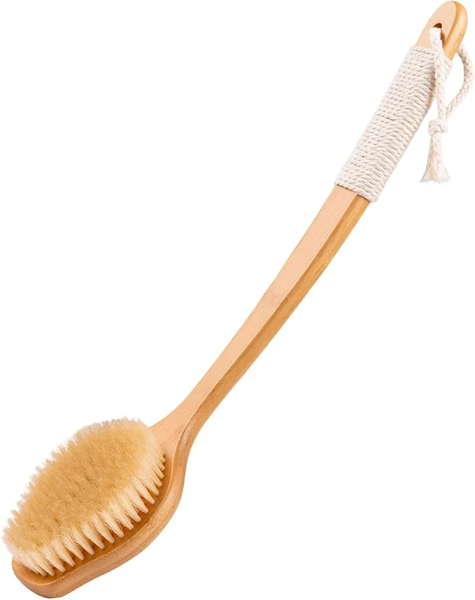 Trendy Bamboo Back Scrubber for Shower Minimalist
