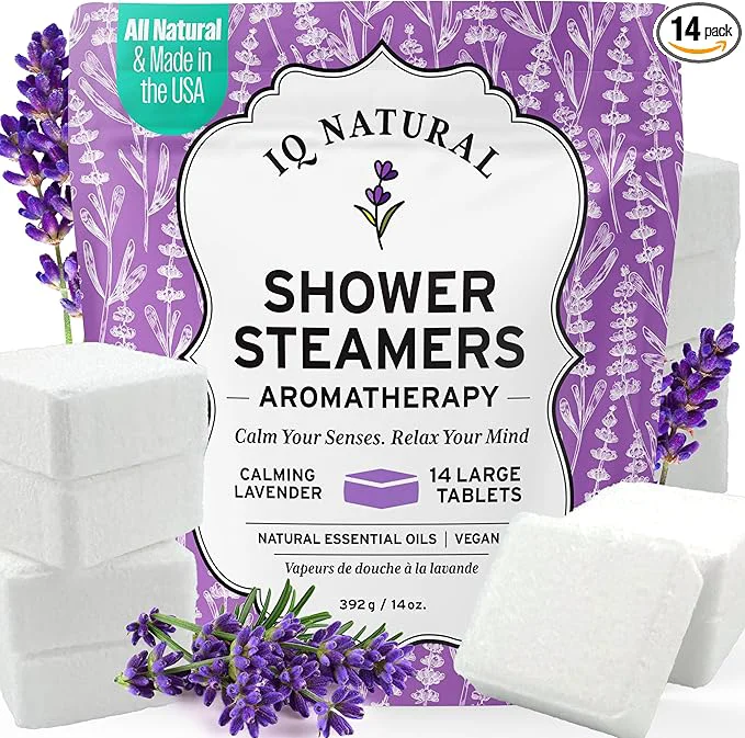 Modern Lavender Shower Steamers Aromatherapy Certified