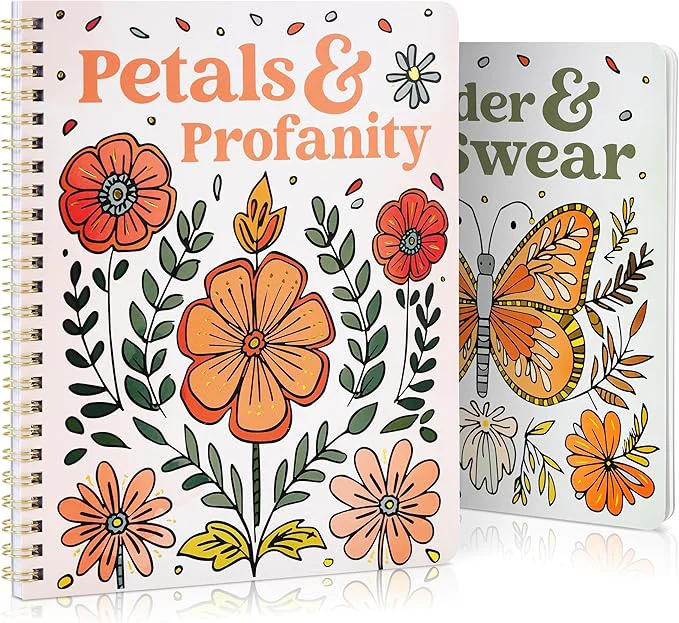Traditional Beautiful Coloring Book Set of 2 Breathable