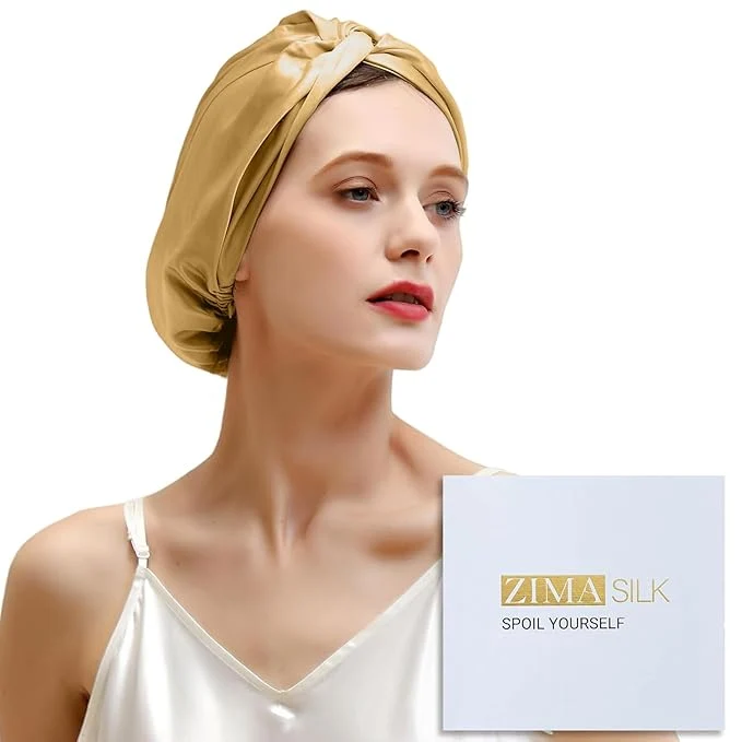 Next-Generation ZIMASILK 22 Momme Mulberry Silk Bonnet Responsible