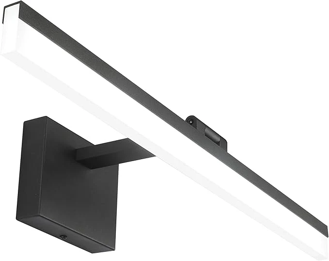 Functional SOLFART Dimmable Black Vanity Light Bar Lighting Fixtures Modern Bathroom Light Breathable