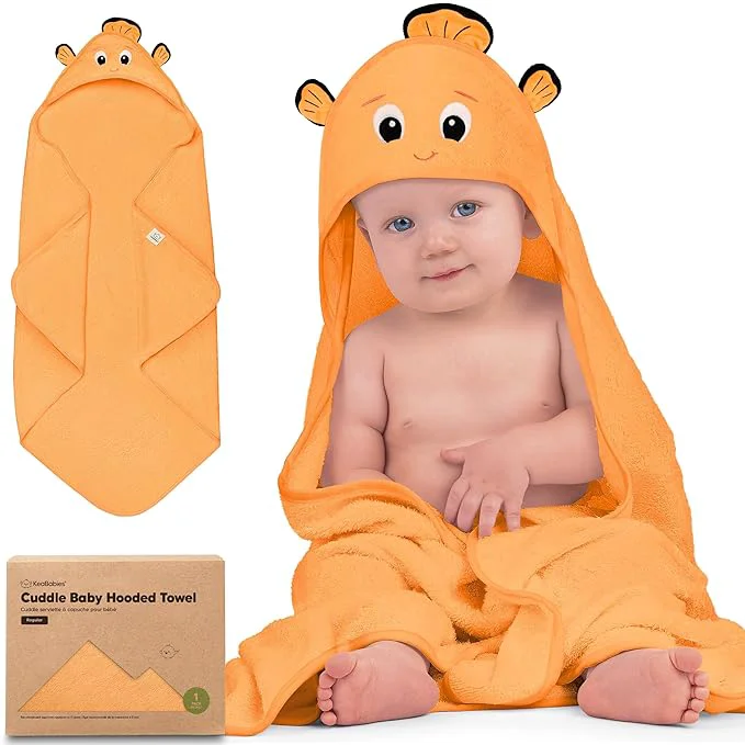 Responsible KeaBabies Hooded Baby Towel for Newborn Superior