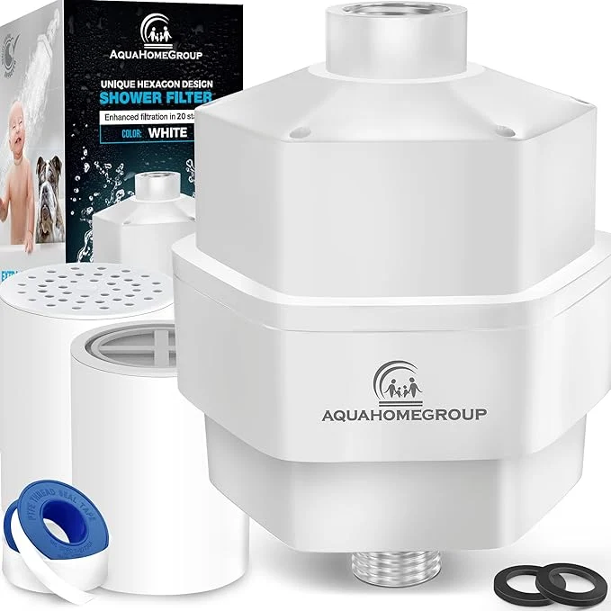 Smooth AquaHomeGroup 20 Stage Shower Filter Exclusive