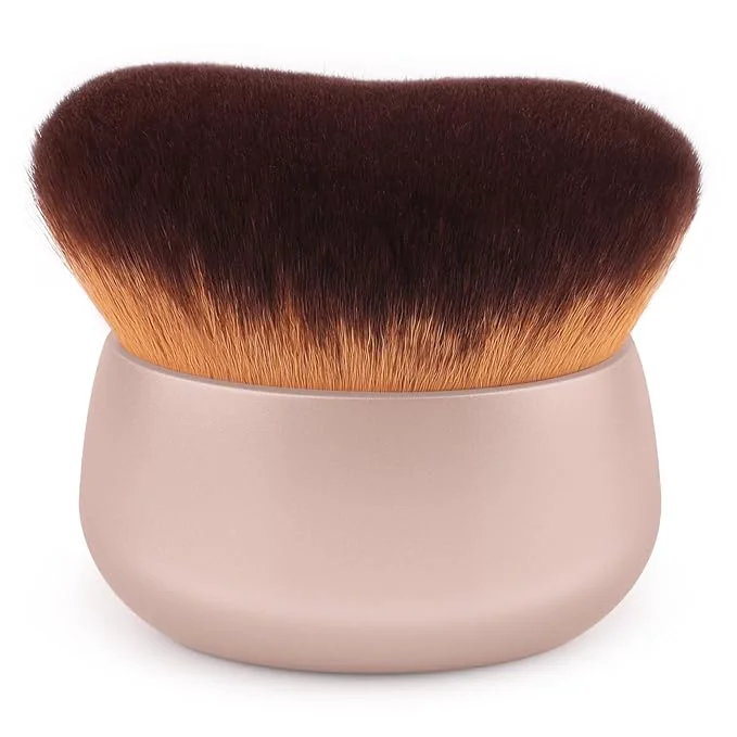 Original Design 75MM Extra Large Self Tanner Kabuki Makeup Brush – Ultra Soft Dense Vegan Solid