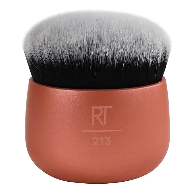 Official Techniques Foundation Makeup Blender Kabuki Brush Sustainable
