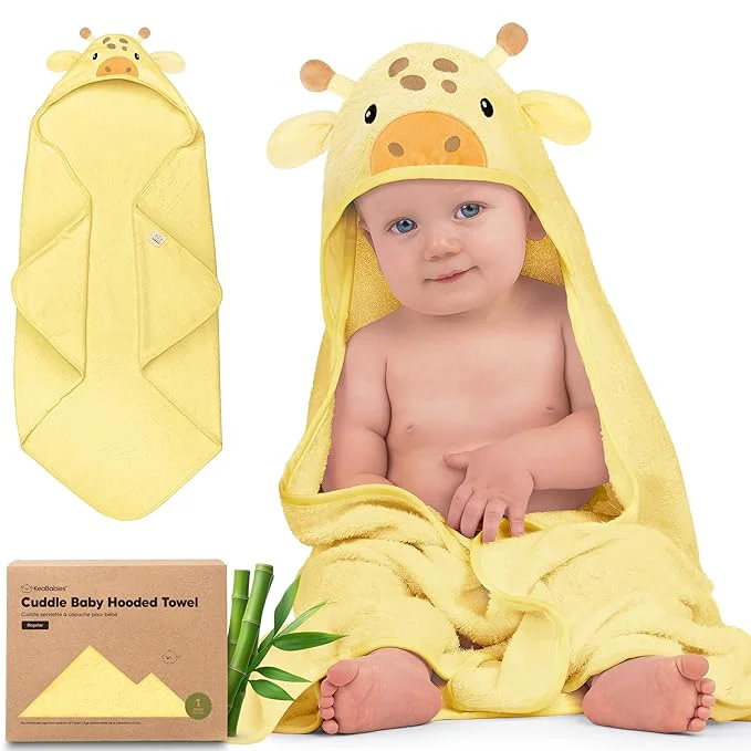 Powerful KeaBabies Hooded Baby Towel for Newborn High-End