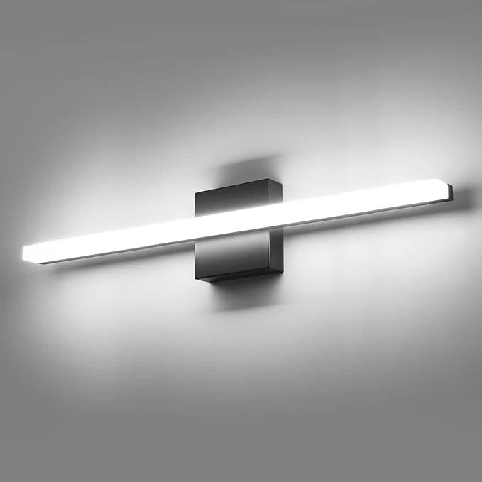 Breathable Combuh LED Bathroom Light Fixtures Over Mirror 24 Inch 14W Modern IP44 Wall Comfortable