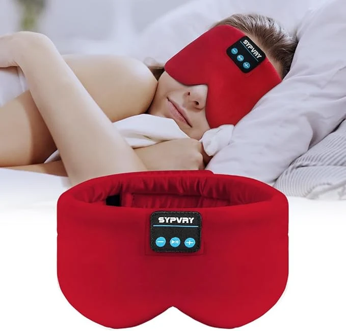 Classic Sleep Mask Bluetooth 5.4 Headphones Soft Wireless Headband Eye Mask Blackout Top-Quality