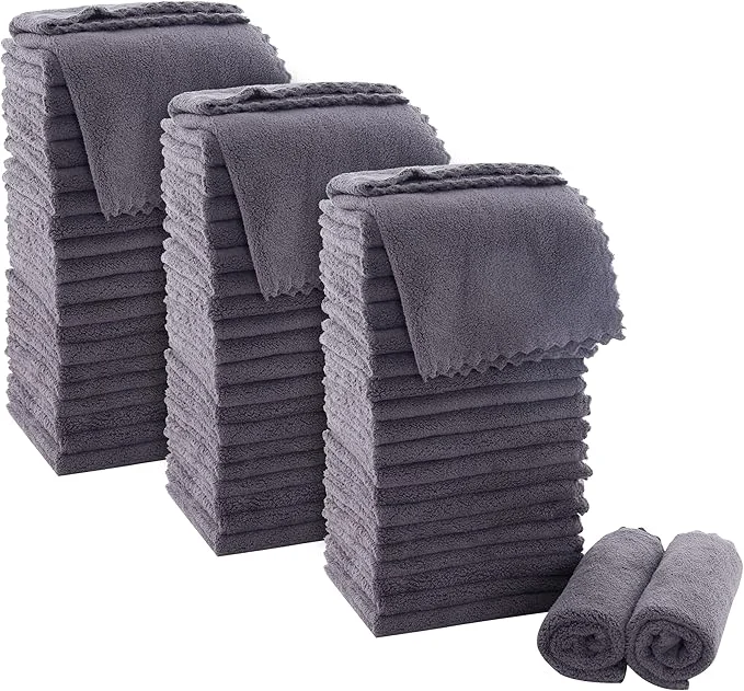 Exclusive MOONQUEEN Ultra Soft Premium Washcloths Set Superior